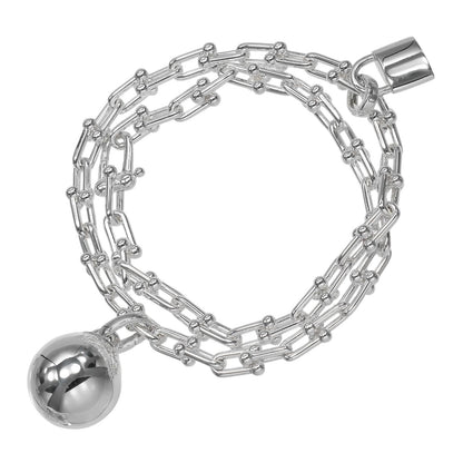 Tiffany & Co Small Wrap 17 cm 925 Sterling Silver Bracelet