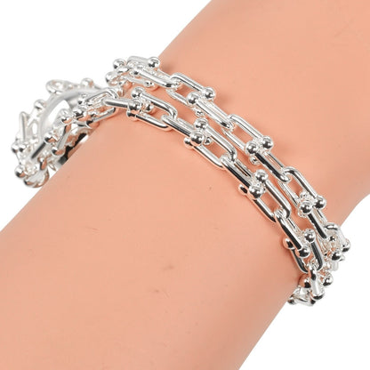 Tiffany & Co Small Wrap 17 cm 925 Sterling Silver Bracelet — view 3