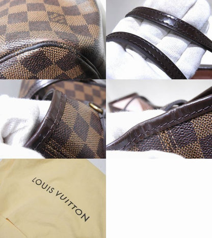 Louis Vuitton Neverfull MM Tote Pouch Missing Damier — view 6