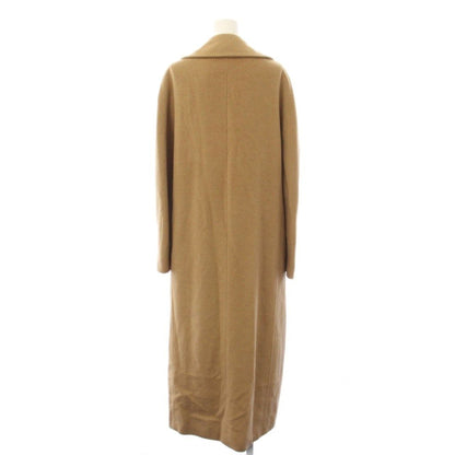 Max Mara Trench Coat Double Breasted Long Outer Camel Beige YT — view 3
