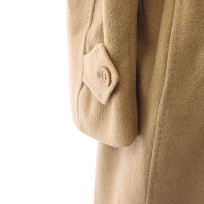 Max Mara Trench Coat Double Breasted Long Outer Camel Beige YT — view 7