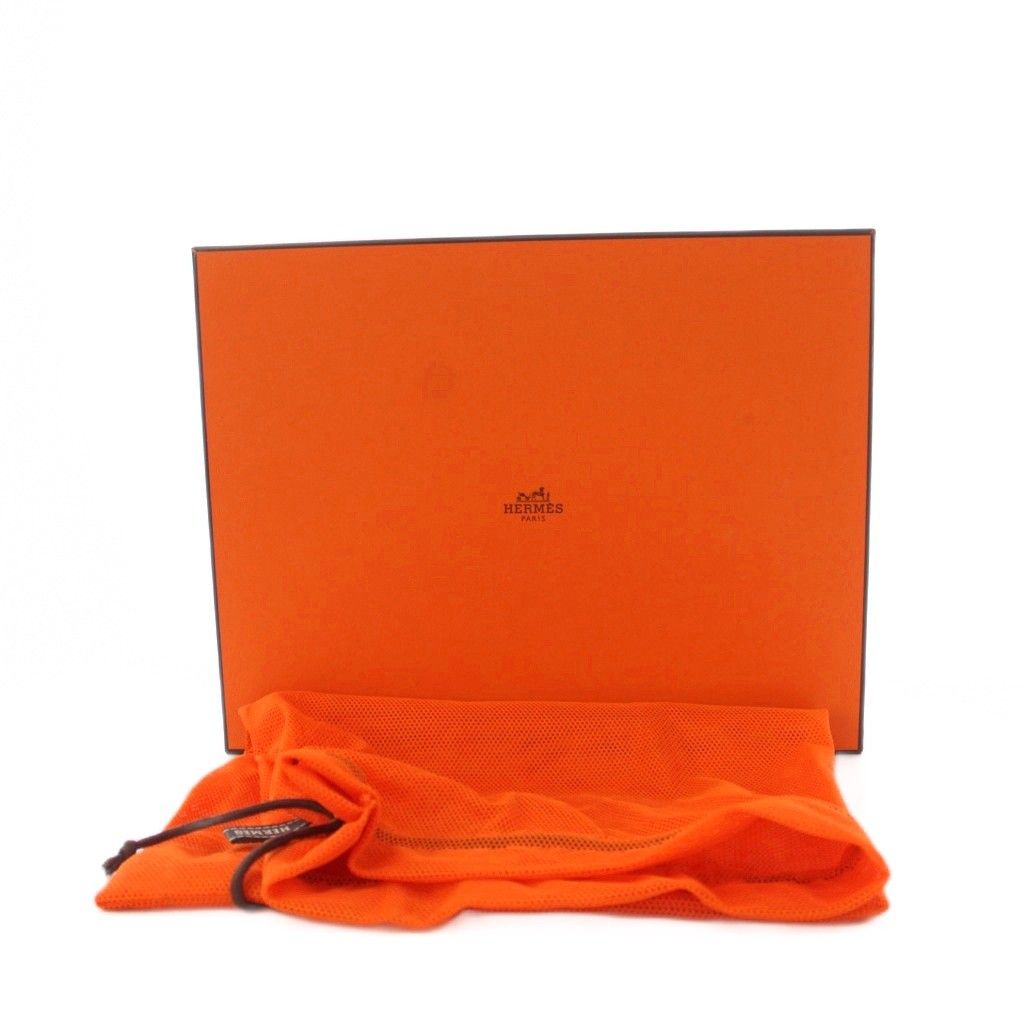 Hermes Caranella Beach Sandals Rubber Red YT — view 8