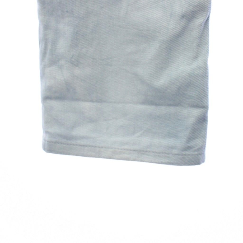 Chanel Denim Pants Jeans CC Logo Visual Button 40 Blue — view 6