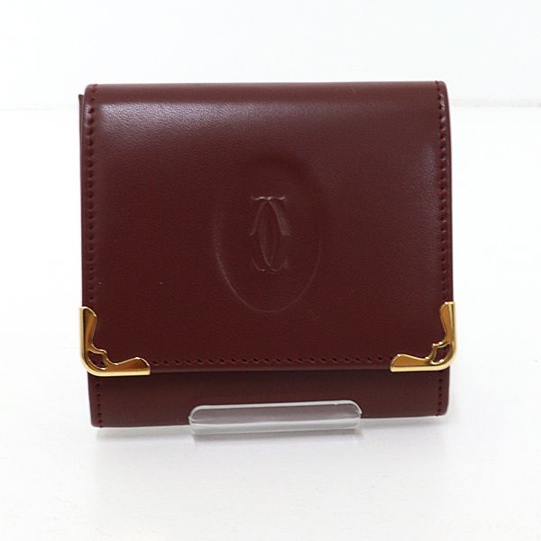 Cartier Coin Case Gold Calfskin