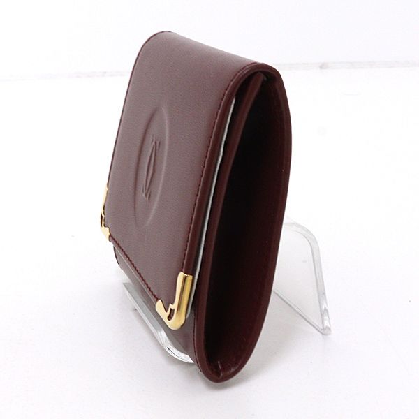 Cartier Coin Case Gold Calfskin — view 3