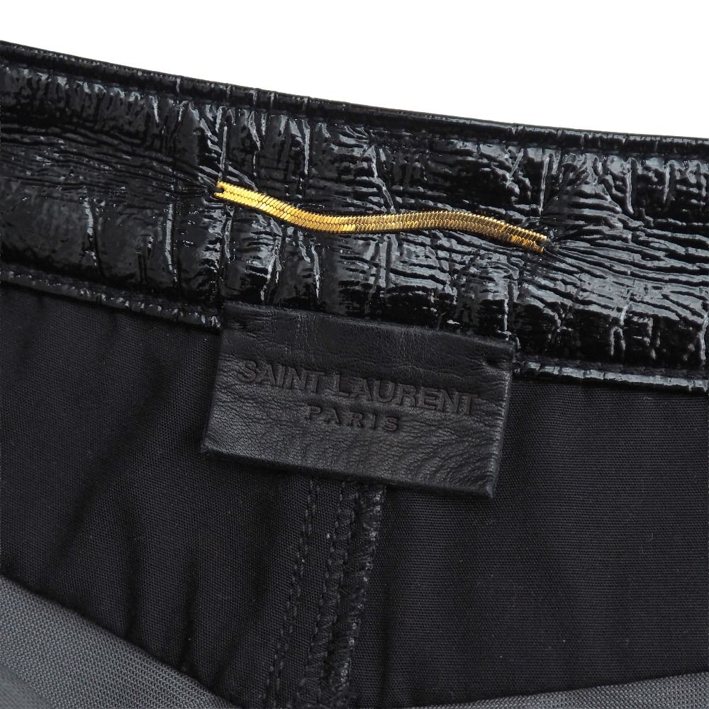 Saint Laurent Paris Skinny Pants 24 Patent — view 8