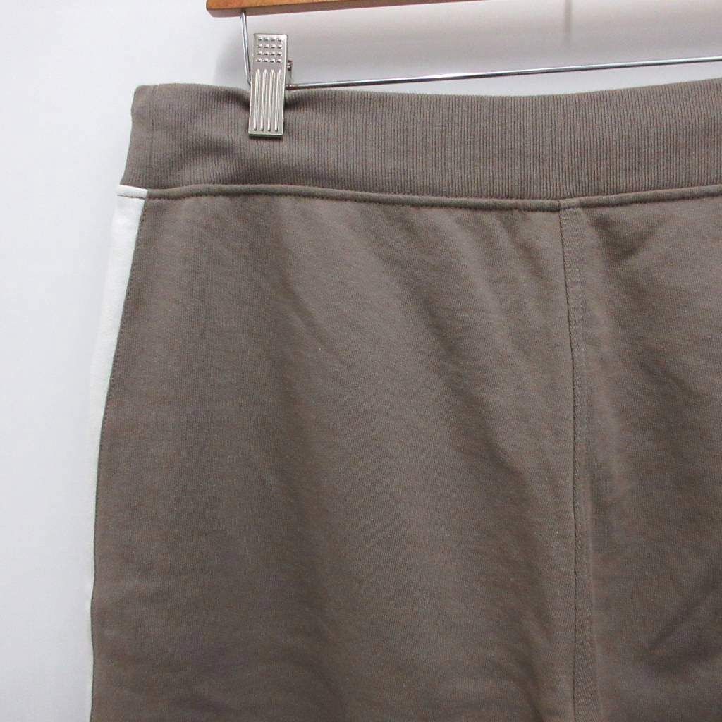 Hermes Tagged Side Line Sweatshirt Shorts Chopin Ha Pan Cotton Light Brown White — view 5