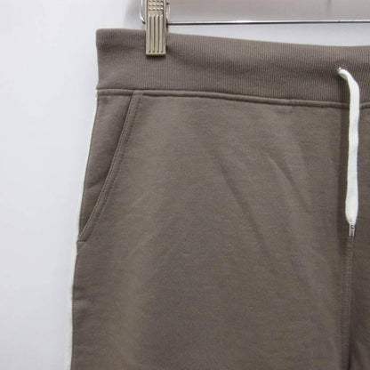 Hermes Tagged Side Line Sweatshirt Shorts Chopin Ha Pan Cotton Light Brown White — view 3