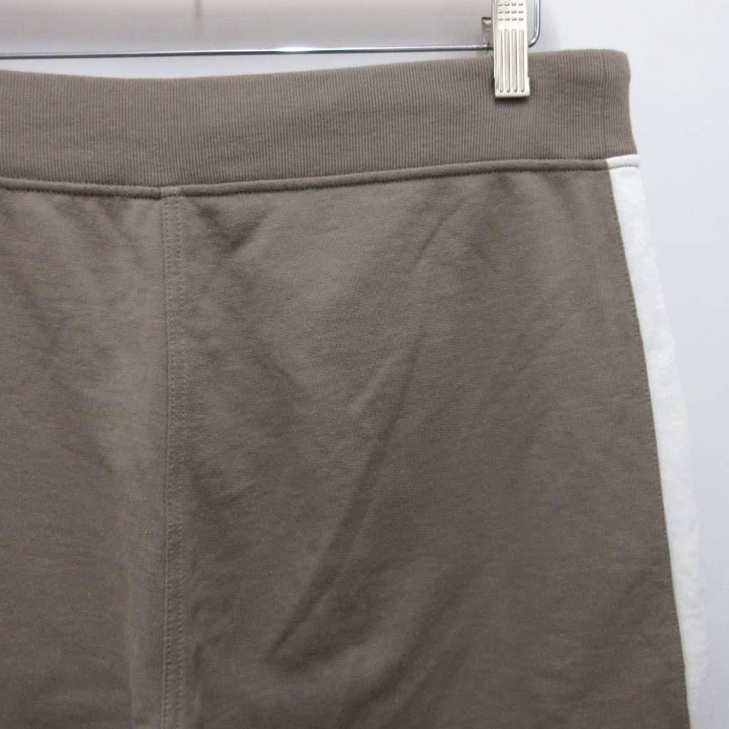Hermes Tagged Side Line Sweatshirt Shorts Chopin Ha Pan Cotton Light Brown White — view 6