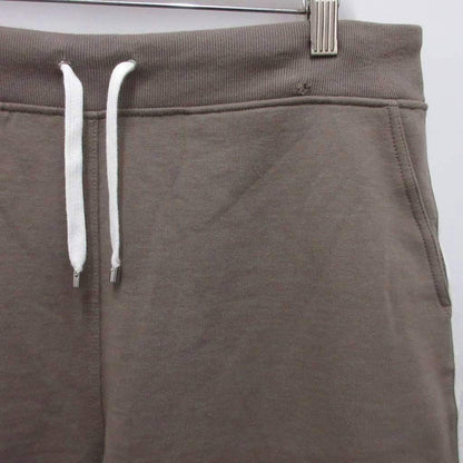 Hermes Tagged Side Line Sweatshirt Shorts Chopin Ha Pan Cotton Light Brown White — view 4