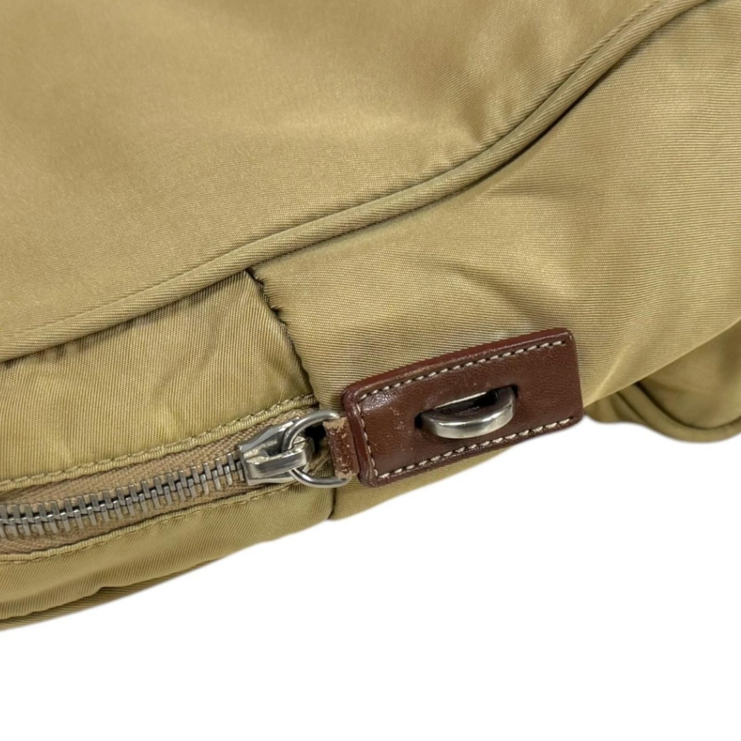 Prada Handbag Nylon Beige — view 7