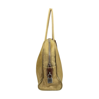 Prada Handbag Nylon Beige — view 4