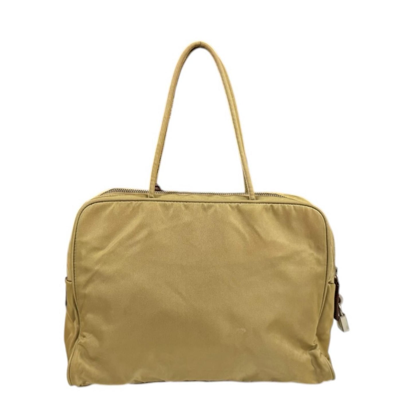Prada Handbag Nylon Beige — view 3