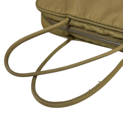 Prada Handbag Nylon Beige — view 8