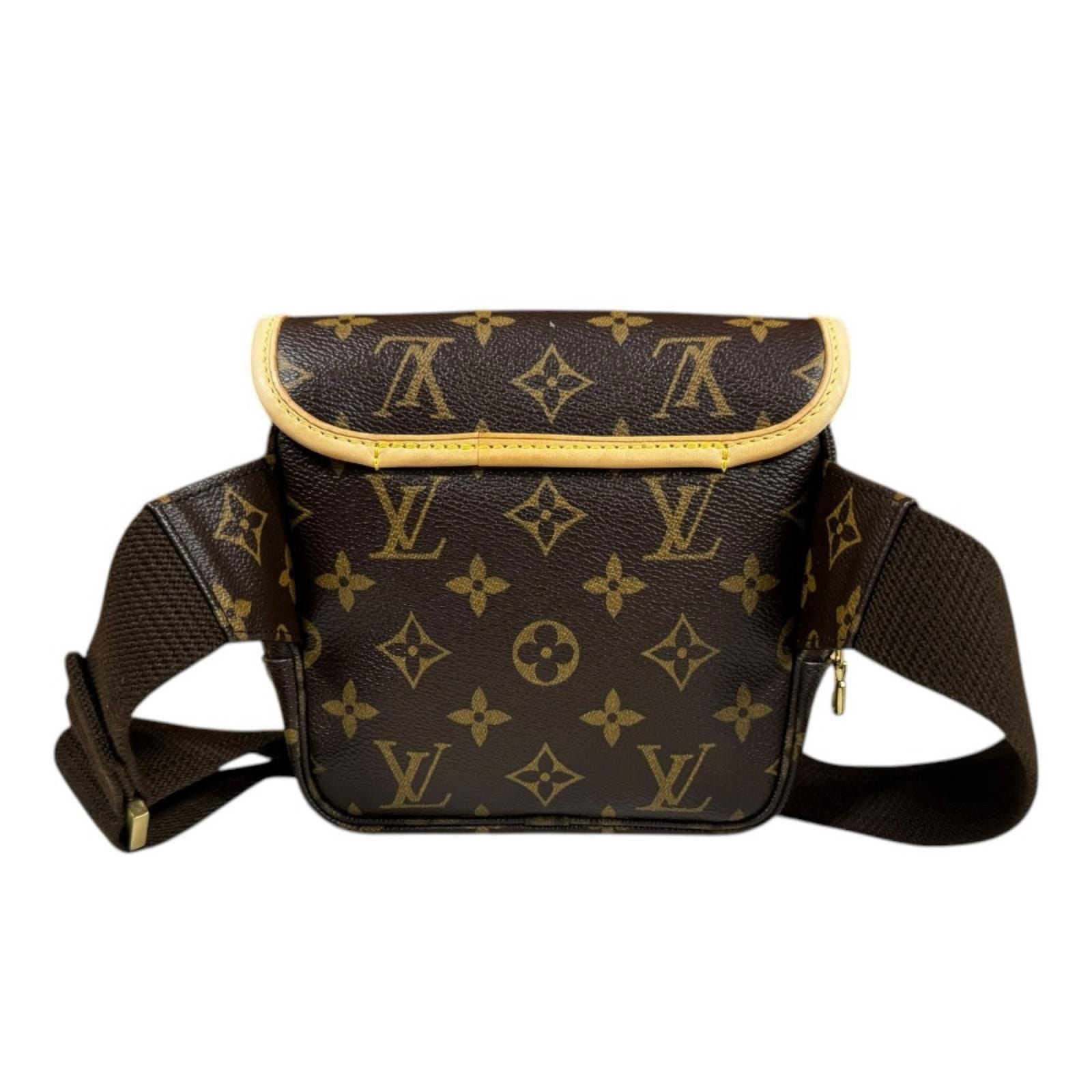 Louis Vuitton Bum Back Boss Foal Monogram Shoulder Bag Canvas Brown — view 3