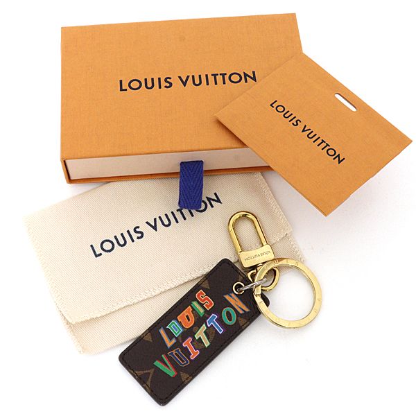 Louis Vuitton Porte Cles Monogram Letters Bag Charm and Key Holder Nbalogo — view 2