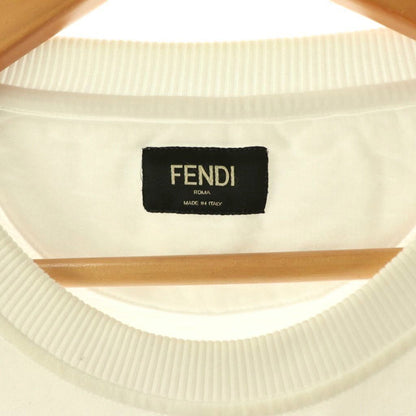 Fendi Art Multi Face Logo Sweatshirt XL White Multicolor ES — view 5