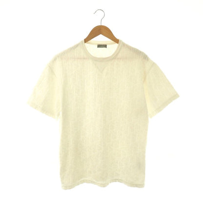 Dior Homme Trotter Pile T-Shirt Short Sleeve M White ES