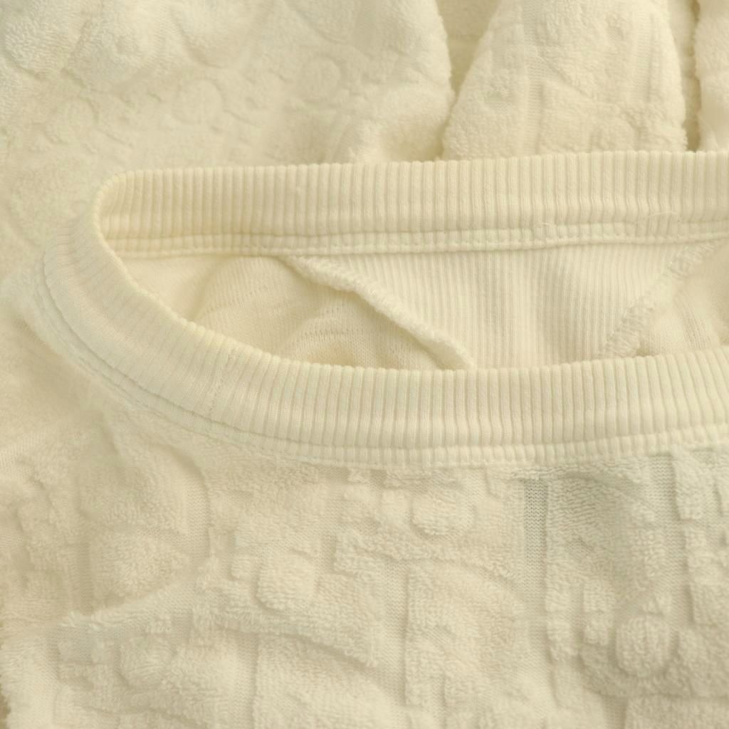 Dior Homme Trotter Pile T-Shirt Short Sleeve M White ES — view 7