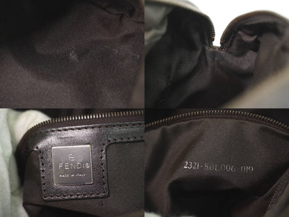 Fendi Zucchino Handbag Brown Bag — view 9