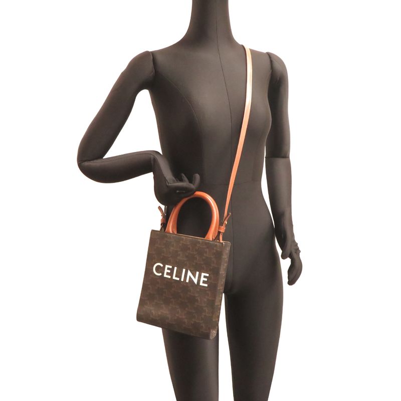 Celine Handbag Brown — view 9
