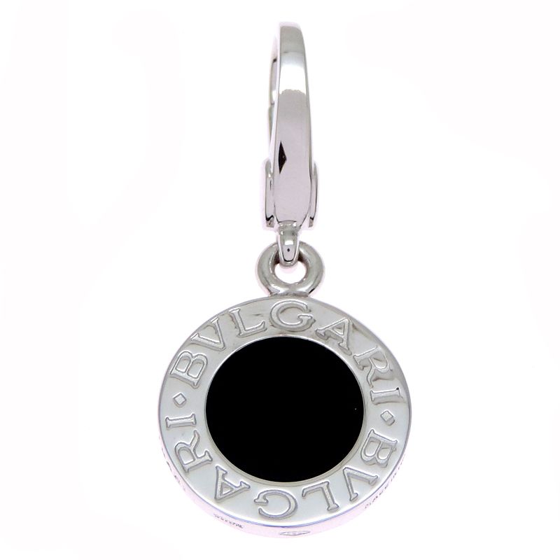 Bvlgari Charm Keychain & Charms White Gold