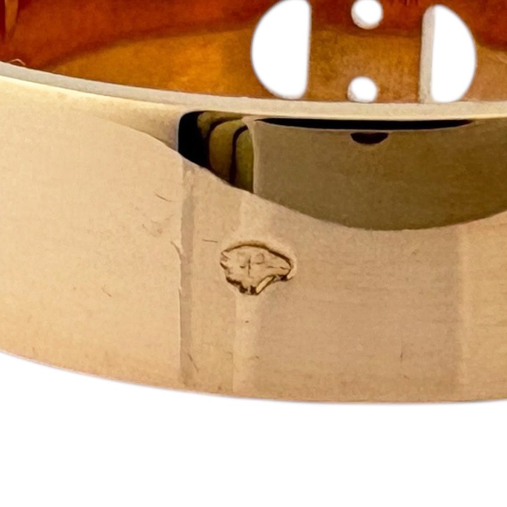 Hermes Hd'ancre Ring 18k Gold Diamond — view 7