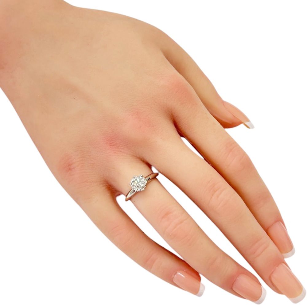 Tiffany & Co Solitaire Ring Diamond — view 2