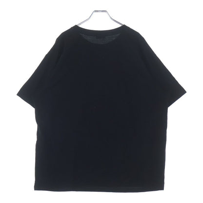 Celine Loose T-Shirt Front Logo Print Short Sleeve Black — view 2