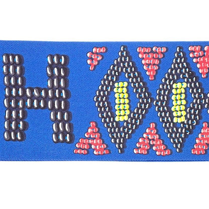 Hermes Kelly en Perles Scarf Silk 100% Blue — view 4
