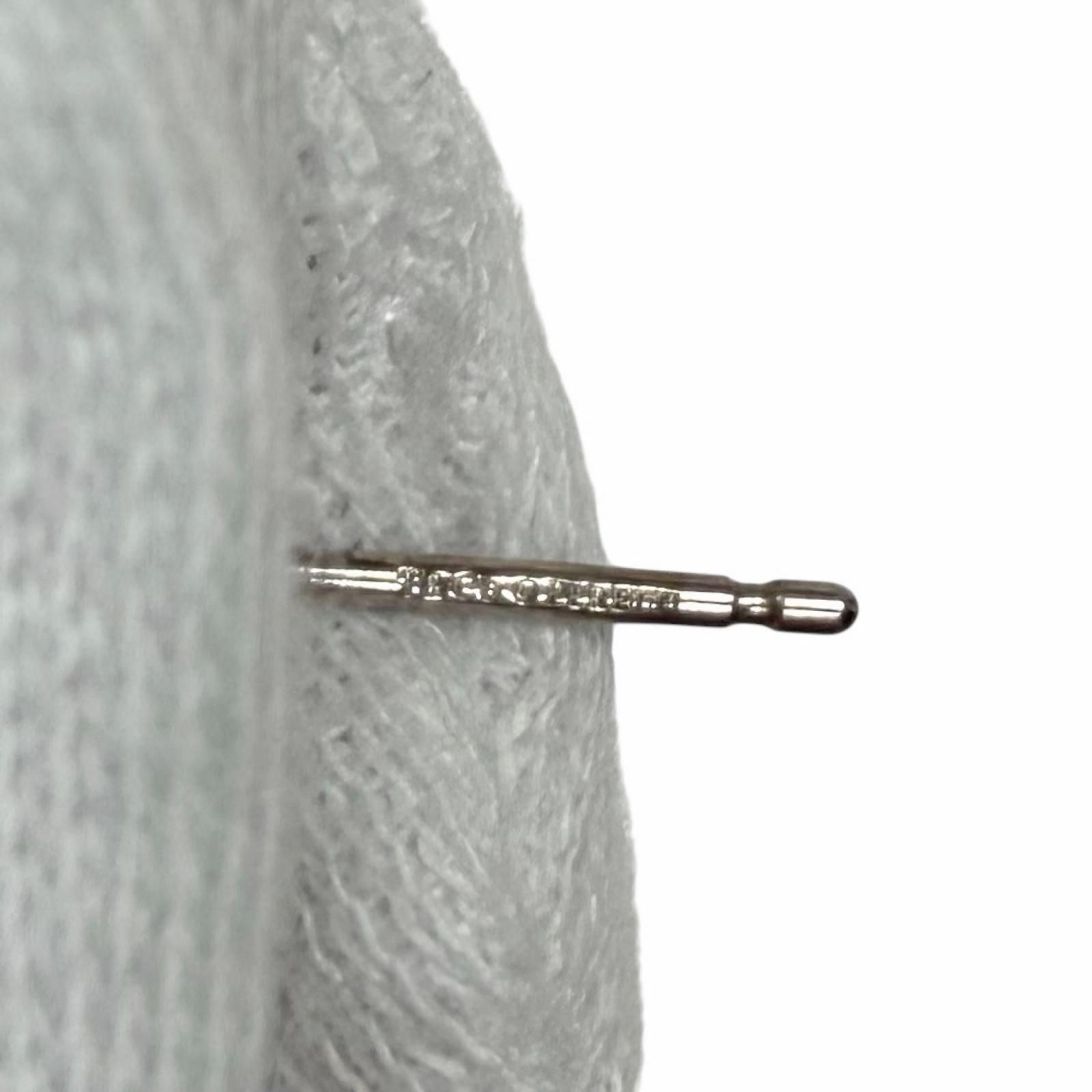 Tiffany & Co Elsa Peretti Diamond by the Yard Earrings 925 Sterling Silver — view 6