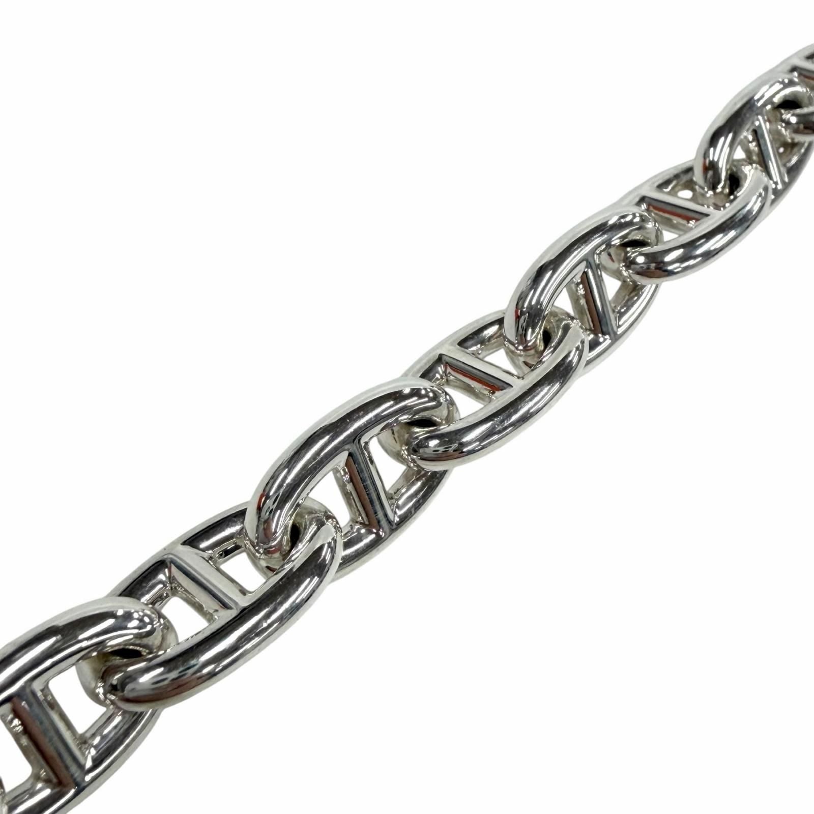 Hermes Chaine D'ancre MM 14 Links Bracelet Silver — view 5