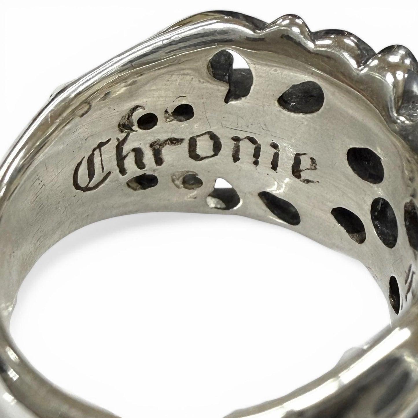 Chrome Hearts K&t Ring Silver — view 5