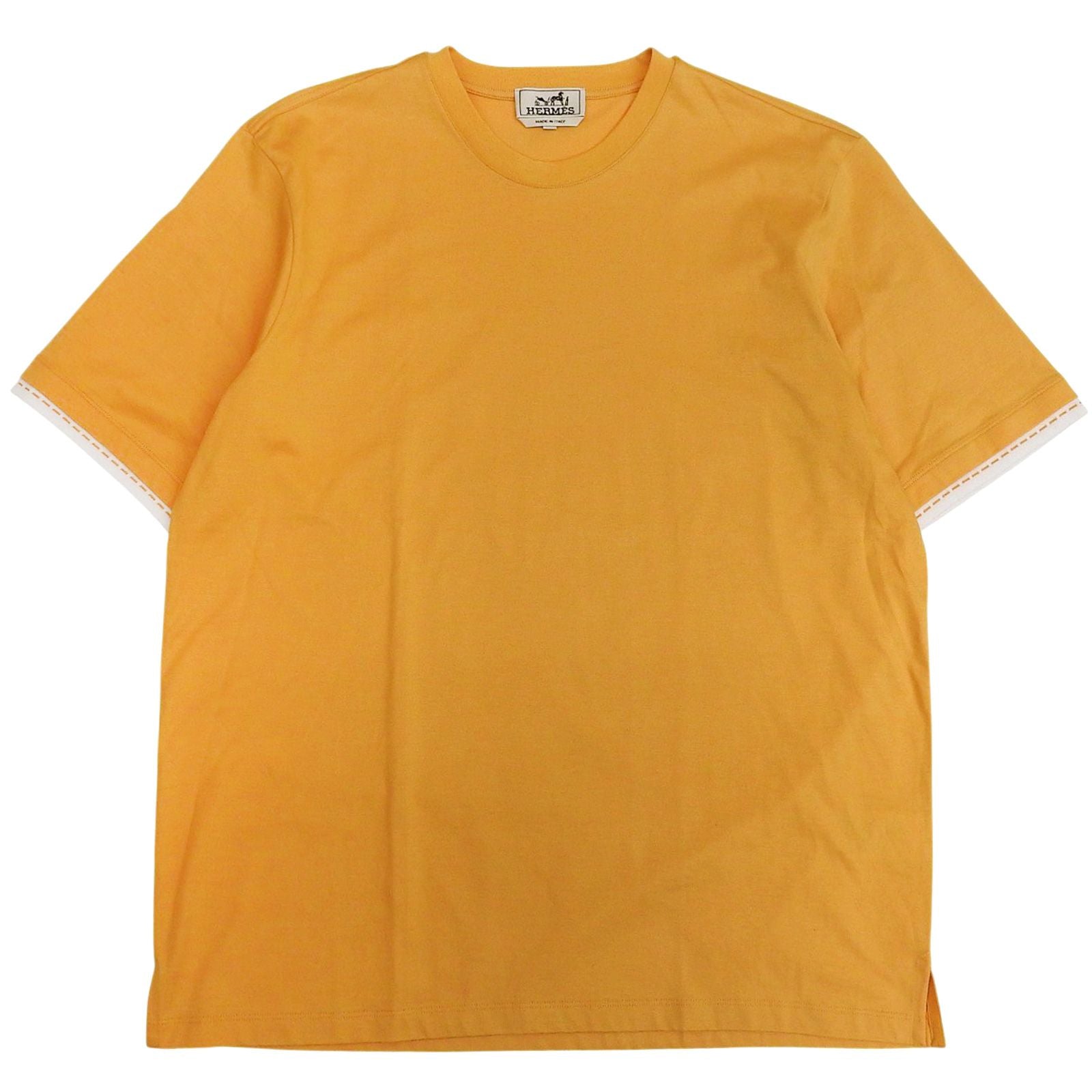 Hermes Cotton 100% Sleeve Contrast Shirt