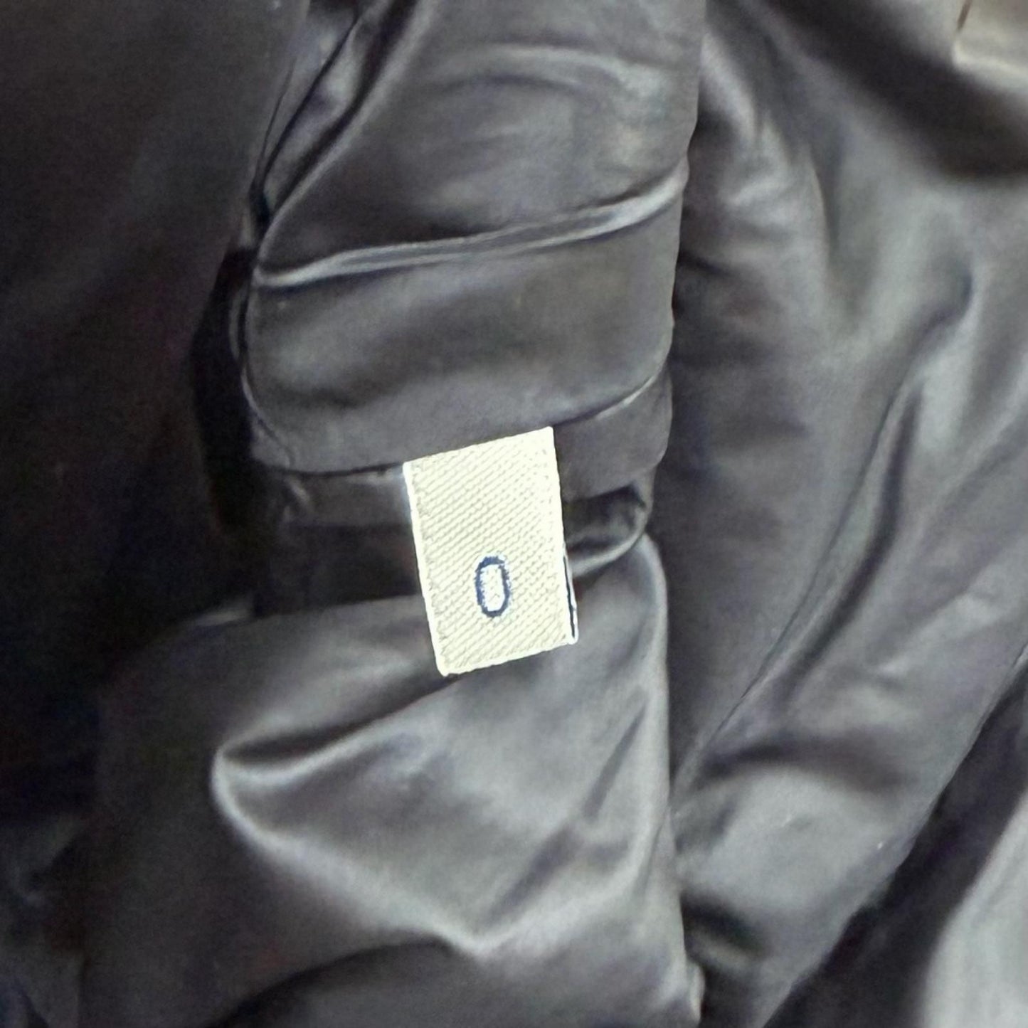 Moncler Hermine Logo Patch with Hood Down Jacket Coat Black 0 — view 9