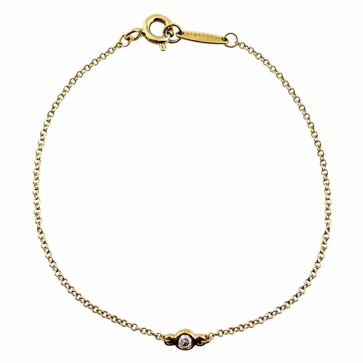 Tiffany & Co by the Yard Elsa Peretti 750 Diamond Frame Diameter 3.0 mm