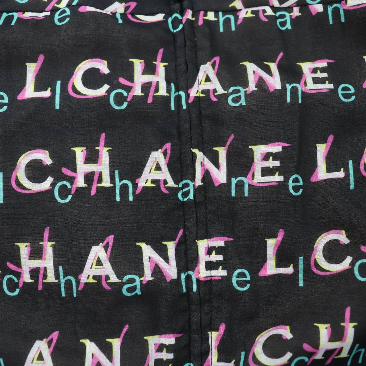 Chanel Cotton 100% Logo Allover Dress — view 5