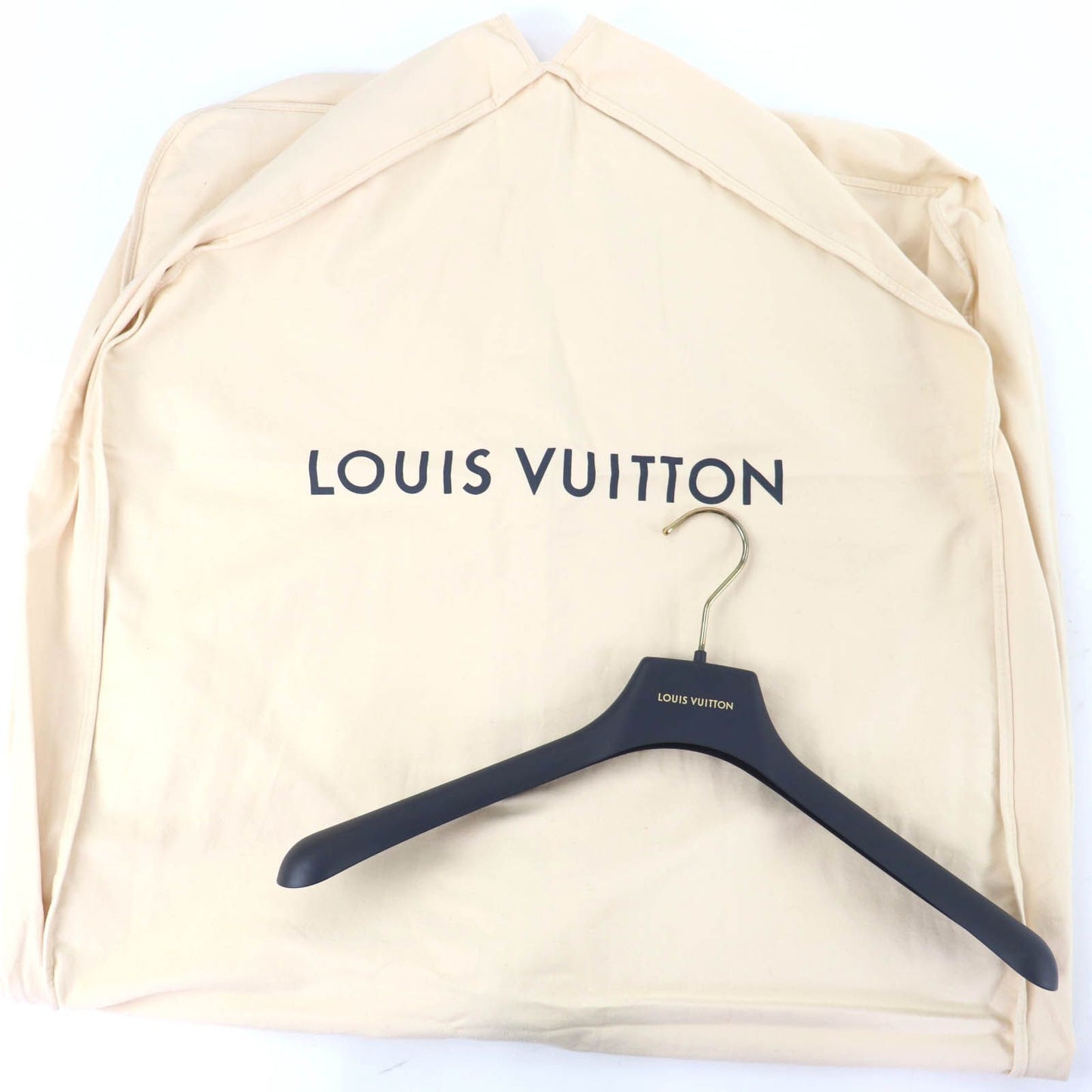 Louis Vuitton Wool Silk Blend Collar Lamb Monogram Belt Wrap Coat Black 32 — view 6