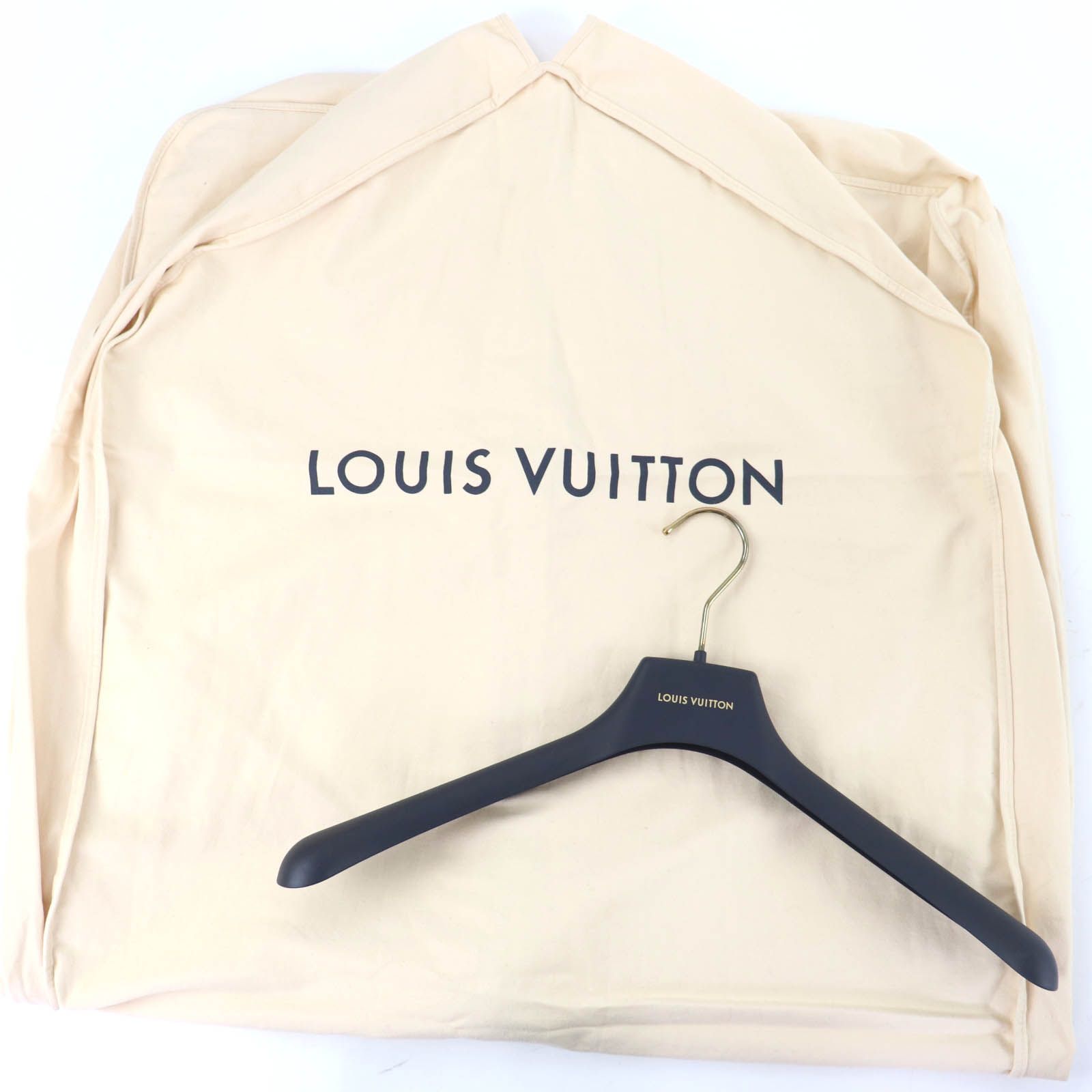 Louis Vuitton Wool Silk Blend Collar Lamb Monogram Belt Wrap Coat Black 32 — view 6