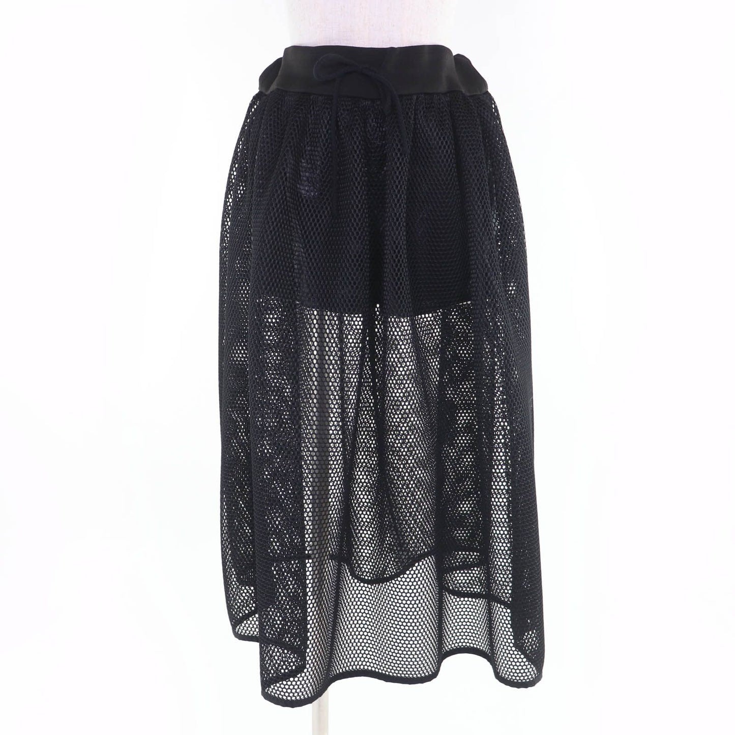 Dior Waist Logo Mesh Skirt