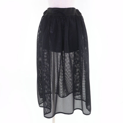 Dior Waist Logo Mesh Skirt