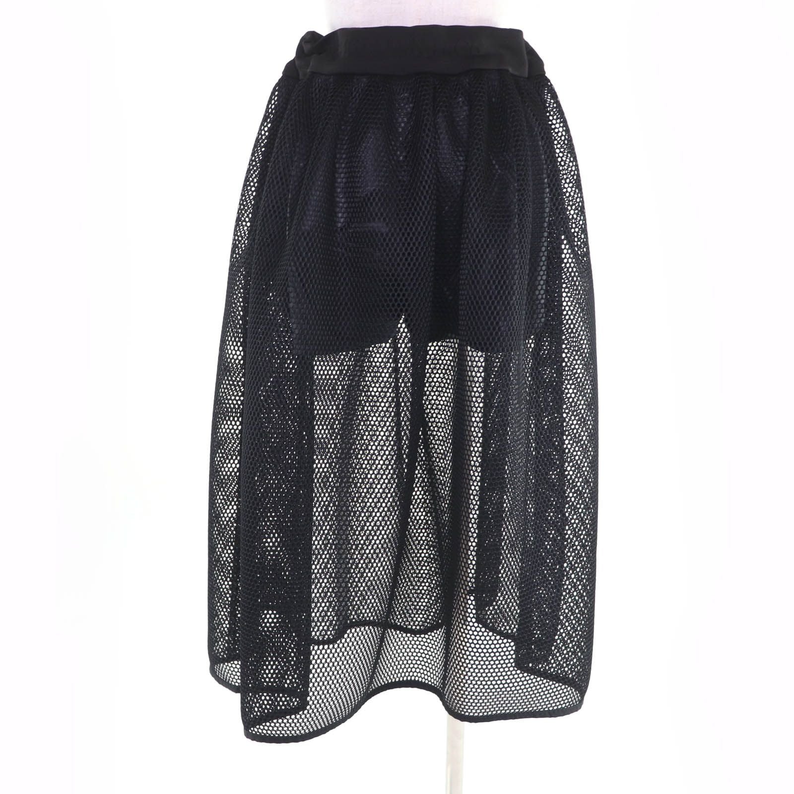 Dior Waist Logo Mesh Skirt — view 4