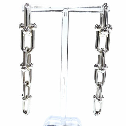 Tiffany & Co Graduated Link 925 Earrings Silver