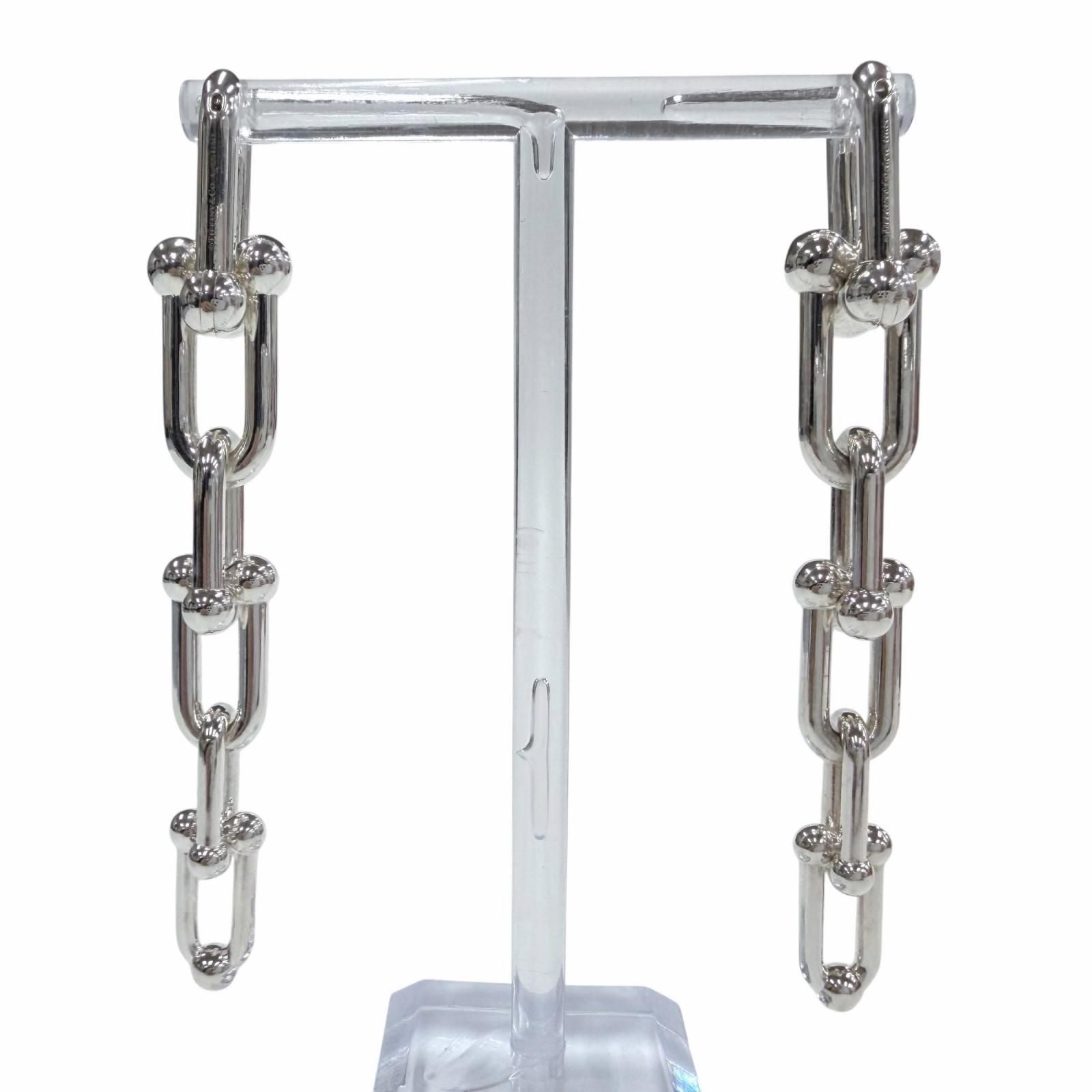 Tiffany & Co Graduated Link 925 Earrings Silver — view 3