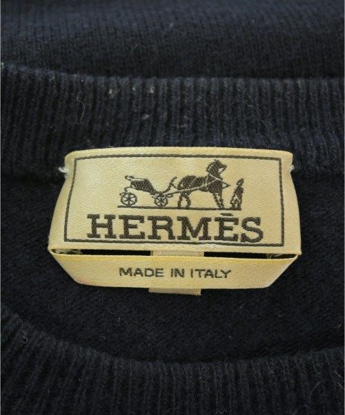 Hermes Knit Sweater Navy — view 3
