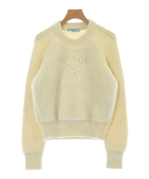 Prada Knit Sweater Cream