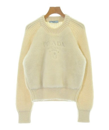 Prada Knit Sweater Cream