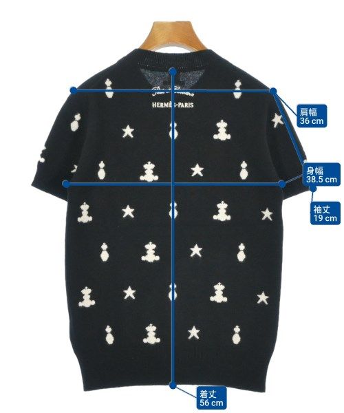 Hermes Knit Sweater Black — view 6