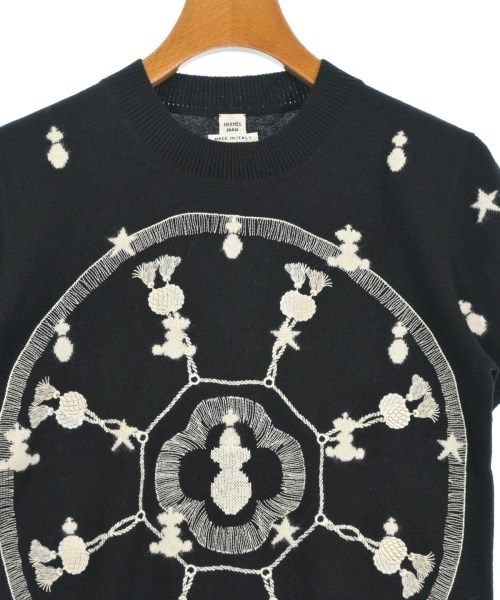 Hermes Knit Sweater Black — view 4
