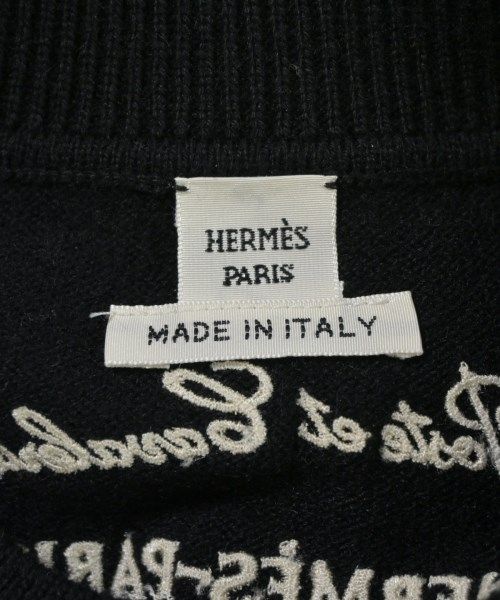 Hermes Knit Sweater Black — view 3